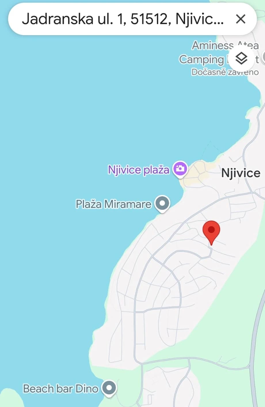 Guesthouse location